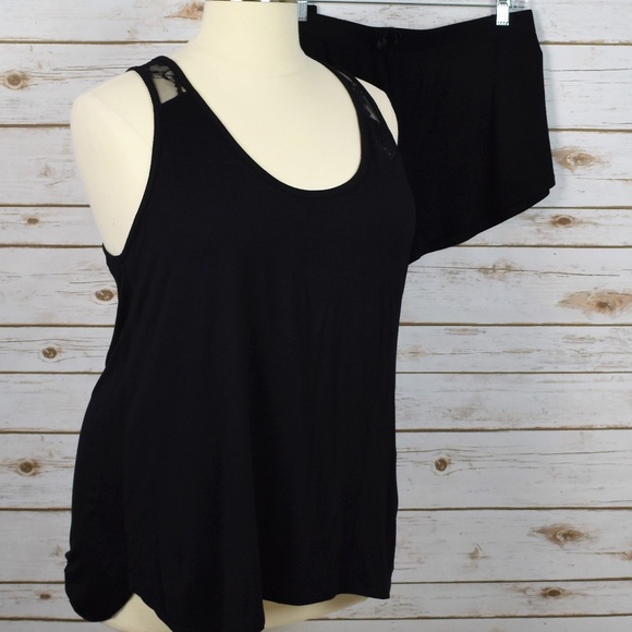 Betsey Johnson Other - Betsey Johnson Plus Size Pajamas Set Black NWT